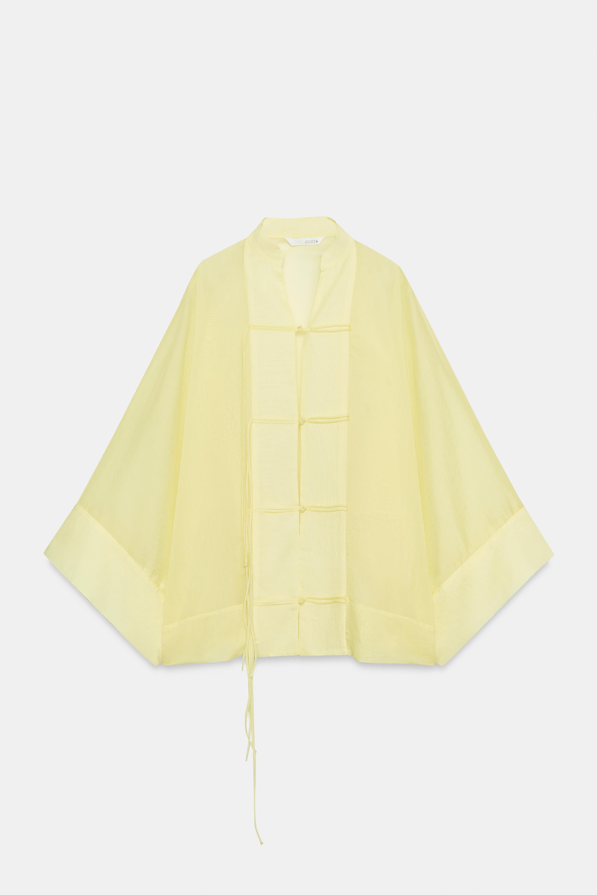 FLOWY FIREMAN CLASP BLOUSE ZW COLLECTION